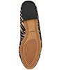 Steve Madden Kit Raffia Zebra Print Cap Toe Ballet Flats - Image 6