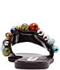 Color:Multi - Image 4 - Knicky-B Bead Embellished Slide Sandals