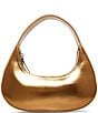 Color:Gold - Image 1 - Koa Metallic Structured Shoulder Bag