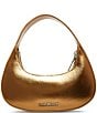 Color:Gold - Image 2 - Koa Metallic Structured Shoulder Bag