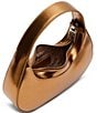 Color:Gold - Image 3 - Koa Metallic Structured Shoulder Bag
