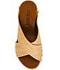 Steve Madden Koko Raffia Studded Wood Platform Sandals - Image 5