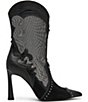 Steve Madden Konah Mesh and Suede Pointed Toe Western Booties - Image 2