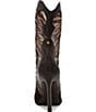 Steve Madden Konah Zebra Mesh Pointed Toe Western Booties - Image 3