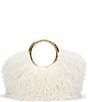 Steve Madden Kova Faux Fur Metal O Ring Handle Bag - Image 1