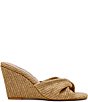 Steve Madden Laelia Raffia Wedge Slide Sandals - Image 2