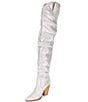 Steve Madden Landy-R Rhinestone Over-the-Knee Western Boots | Dillard's