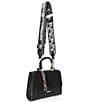 Color:Black - Image 5 - Lattuca Top Handle Satchel Bag