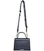 Steve Madden Lattuca Top Handle Satchel Bag, Color:Navy - Image 2