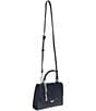 Steve Madden Lattuca Top Handle Satchel Bag, Color:Navy - Image 5