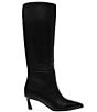 Color:Black - Image 2 - Lavan Leather Stiletto Tall Boots