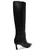Color:Black - Image 3 - Lavan Leather Stiletto Tall Boots