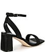 Color:Black - Image 2 - Lavnish Ankle Strap Dress Sandals