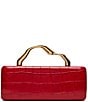 Steve Madden Leena Croco Top Handle Clutch - Image 1