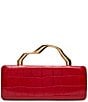 Steve Madden Leena Croco Top Handle Clutch - Image 2