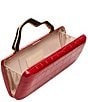 Steve Madden Leena Croco Top Handle Clutch - Image 3