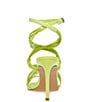 Color:Lime - Image 3 - Lele Leather Strappy Dress Sandals