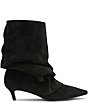 Steve Madden Lennox Suede Slouch Cuff Pointed Toe Booties - Image 3