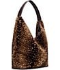 Steve Madden Lenorem Mixed Faux Fur Patchwork Large Slouchy Hobo Bag - Image 4