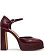 Steve Madden Lexie Leather Block Heel Platform Dress Pumps - Image 2
