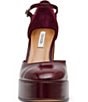 Steve Madden Lexie Leather Block Heel Platform Dress Pumps - Image 4