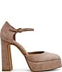 Steve Madden Lexie Suede Block Heel Platform Dress Pumps - Image 3