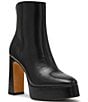 Steve Madden Lochlan Leather Platform Ankle Booties - Image 1