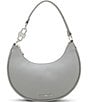 Steve Madden Lohan Crescent Shoulder Bag, Color:Light Grey - Image 1