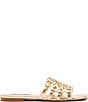 Steve Madden Lotus Leather Square Toe Slide Sandals - Image 2