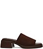 Steve Madden Lucee Mesh Block Heel Slide Sandals - Image 2