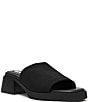 Steve Madden Lucee Mesh Block Heel Slide Sandals - Image 1