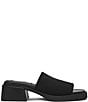 Steve Madden Lucee Mesh Block Heel Slide Sandals - Image 3