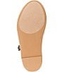 Color:Black - Image 6 - Lulah Leather Raffia Platform Wedge Sandals