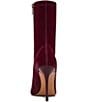 Steve Madden Mackena Techno Satin Pointed Toe Stiletto Booties - Image 4