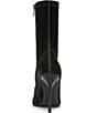 Steve Madden Mackena Techno Satin Pointed Toe Stiletto Booties - Image 5