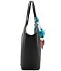 Steve Madden Maira Charm Tote Bag, Color:Black - Image 4