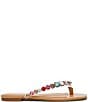 Steve Madden Marble Rhinestone Flat Thong Sandals - Image 2