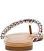 Steve Madden Marble Rhinestone Flat Thong Sandals - Image 3