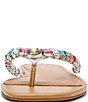 Steve Madden Marble Rhinestone Flat Thong Sandals - Image 4