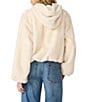 Steve Madden Mavis Faux Fur Hooded Long Sleeve Bubble Jacket - Image 6