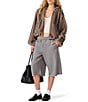 Steve Madden Mavis Faux Fur Hooded Long Sleeve Bubble Jacket - Image 4