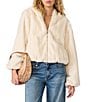 Steve Madden Mavis Faux Fur Hooded Long Sleeve Bubble Jacket - Image 5