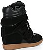 Steve Madden Mavis Suede High Top Wedge Sneakers - Image 6