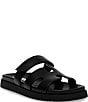Steve Madden Mayven Leather Slide Sandals - Image 1