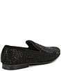 Color:Black - Image 2 - Men's Caviarr Crystal Embellishment Slip-On Loafers