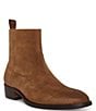 Color:Tobacco - Image 1 - Men's Hauley Suede Chelsea Boots