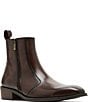 Steve Madden Men's Haynes Leather Side Zip Dress Boots - Image 1