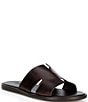 Steve Madden Men's Levvy Leather Slide Sandals - Image 1