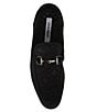 Color:Black Velvet - Image 5 - Men's Linc Velvet Bit Embellished Dress Slip-Ons