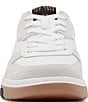 Color:White/Ecru - Image 3 - Men's Maxtonn Leather Lace-Up Sneakers